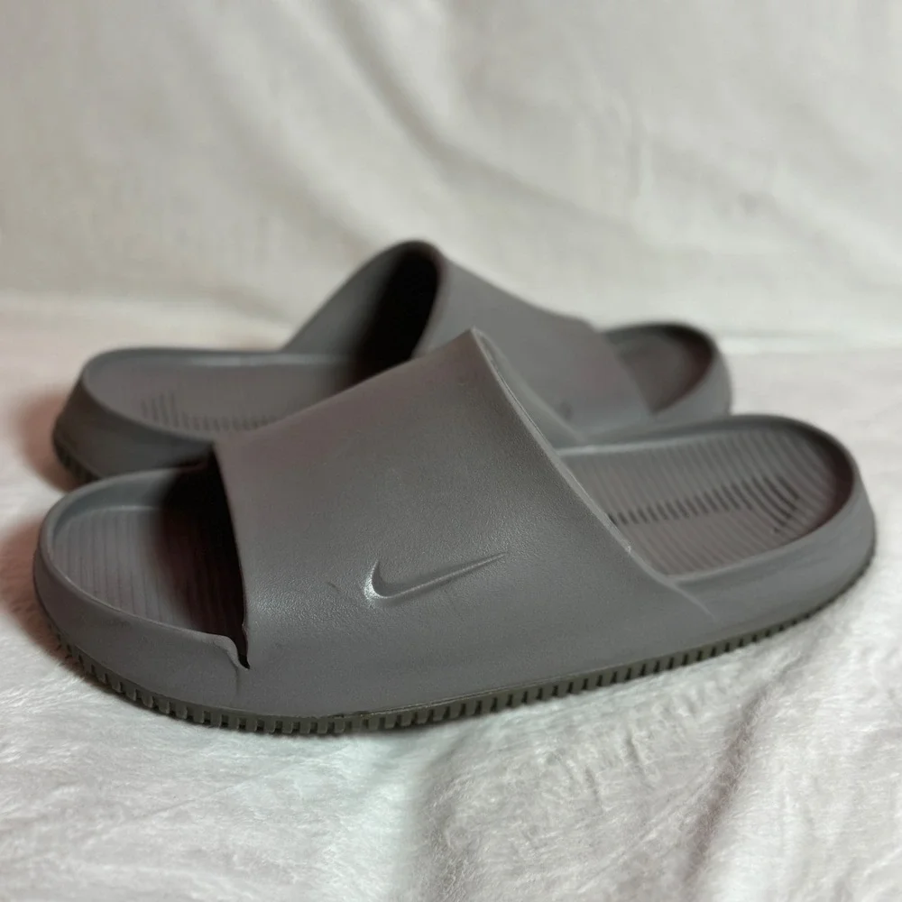 Nike Calm Slide On Comfort Sandals - M13/W14 Photon Grey Foam